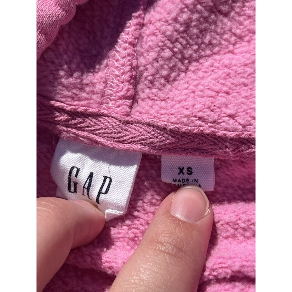 GAP Pink Hoodie Size XS – Excellent Condition